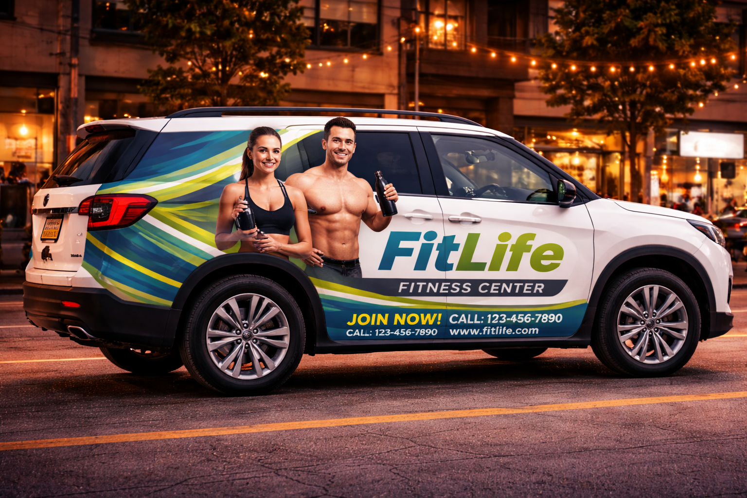 Bus Advertising Wrap