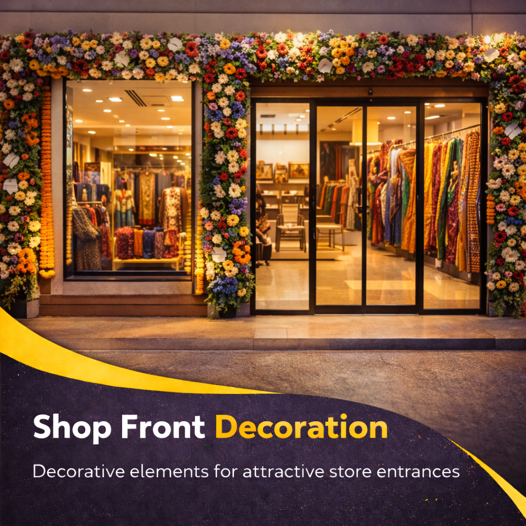 Shop Front Decoration Madurai
